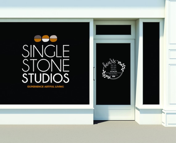 Adesivo Logo Vitrine