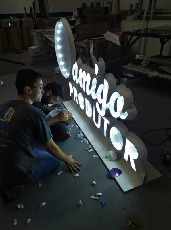 Letras Caixa Internas